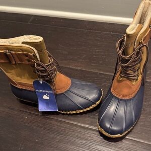 Waterproof Boots Faux Fur